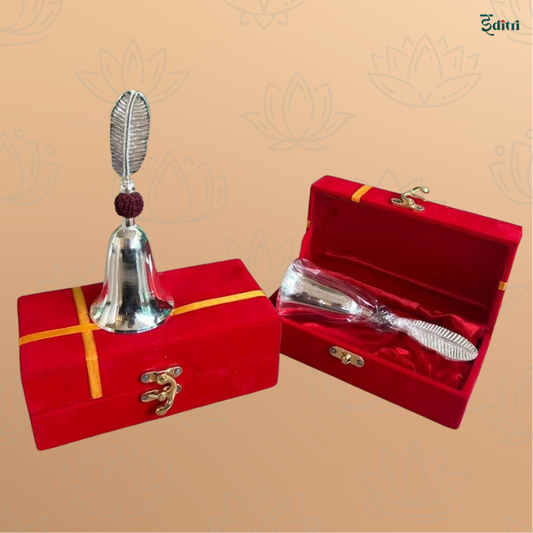 German Silver Rudraksh Bell